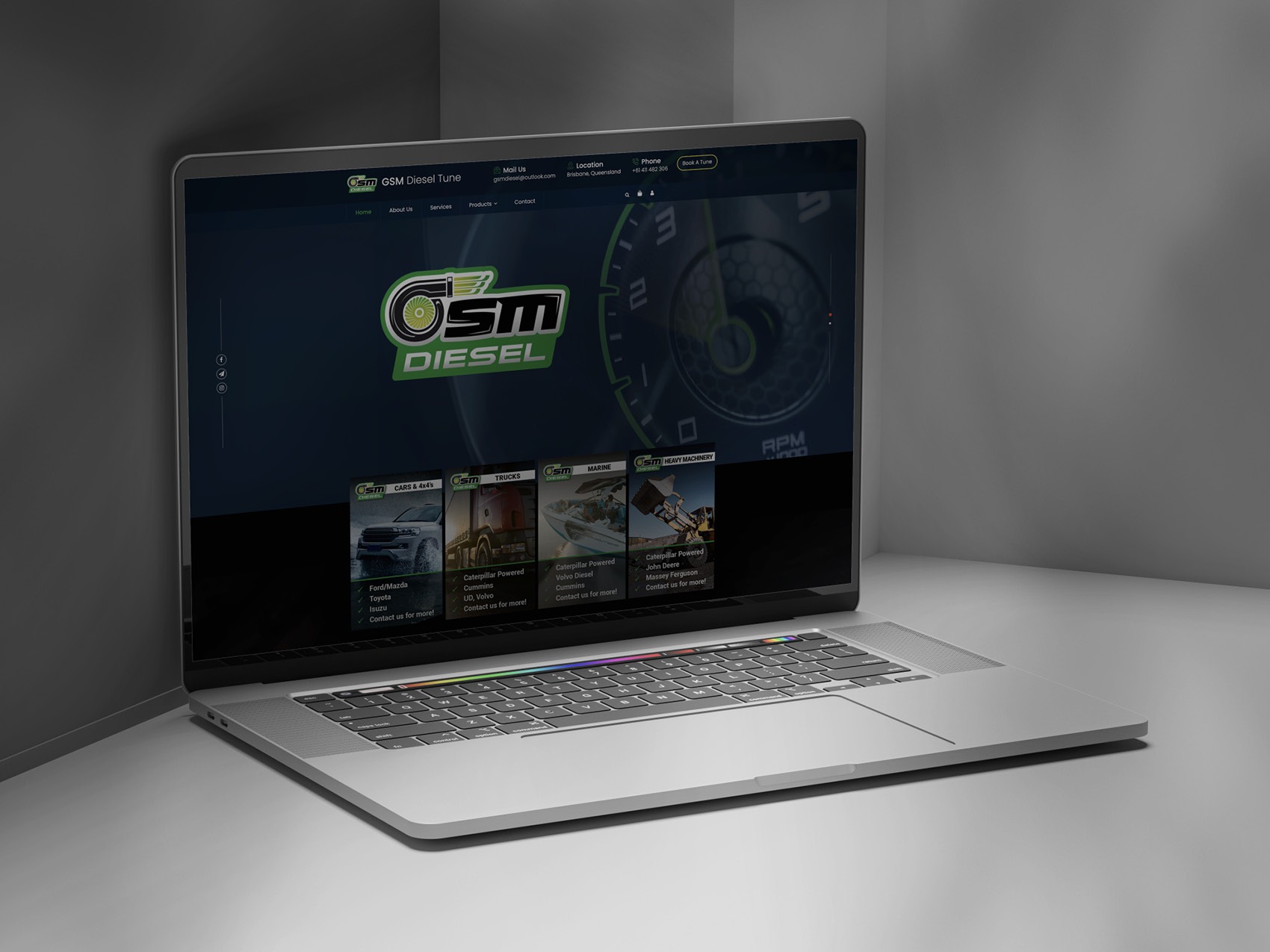 GSM Website Project1