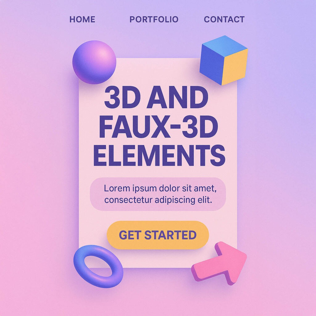 3D and Faux 3D Elements Realism Meets Fantasy copy